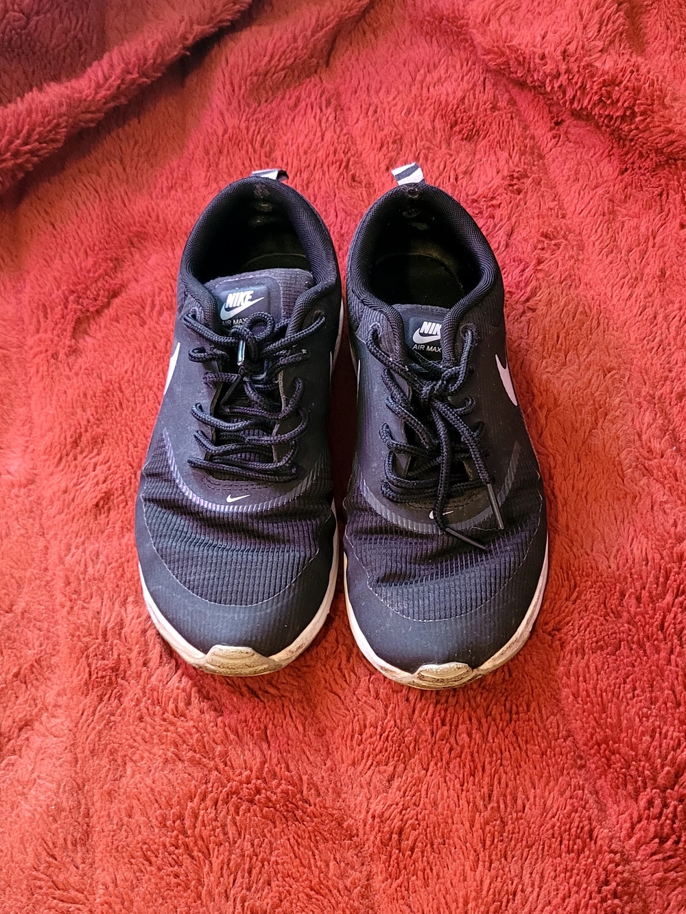 Nike Air Max Black Athletic Sneakers